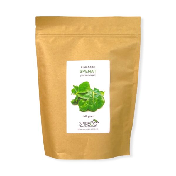 Spenatpulver Ekologisk 500g - Spireco