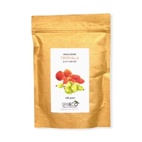 Triphala Pulver Ekologisk 250g - Spireco