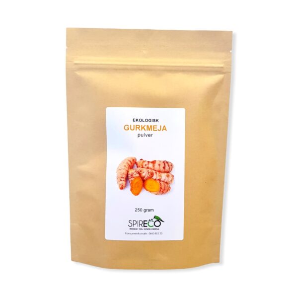 Gurkmeja Pulver Ekologisk 250g - Spireco