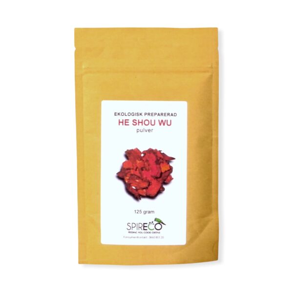 He Shou Wu Pulver 125g Ekologisk - Spireco