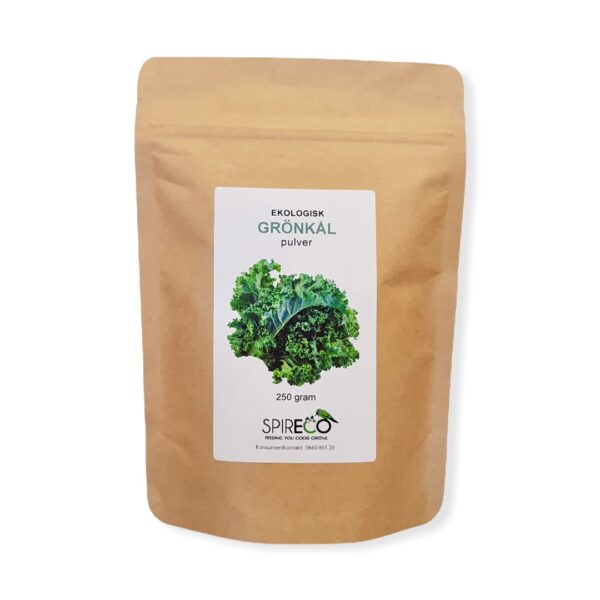 Grönkålspulver Ekologisk 250g - Spireco