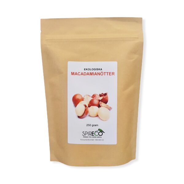 Macadamianötter Ekologisk 250g - Spireco