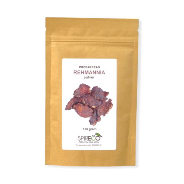 Rehmannia pulver (prepared) 125g Spireco