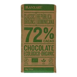 Ekologisk mörk choklad 72% 80g - Blanxart