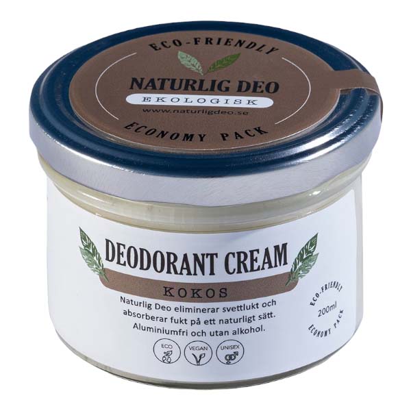 Deodorant Kokos 200 ml - Naturlig Deo