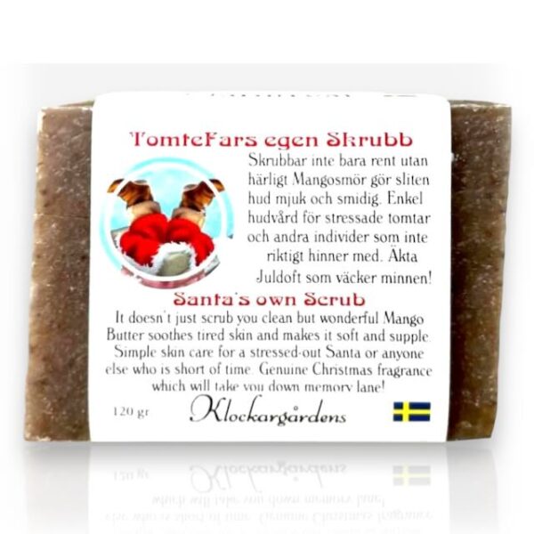 Naturtvål Tomtefars egen skrubb - Klockargårdens